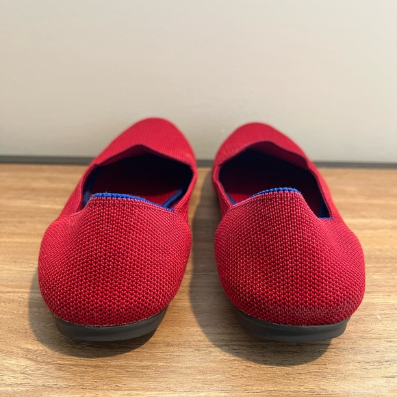 Red Knit Loafers - Picture 3 of 8